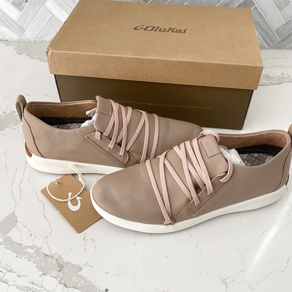 OluKai | Shoes | Sale Olukai Malua Li Waterproof Leather Sneakers | Poshmark